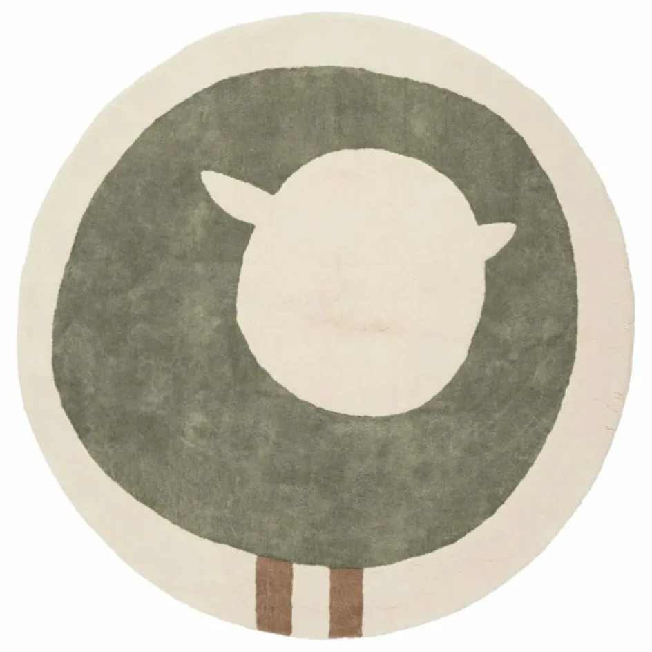 Clearance Tapis rond Mouton | Enfant Tapis|Tapis Enfant