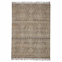 Bloomingville Tapis Rupen en jute Naturel