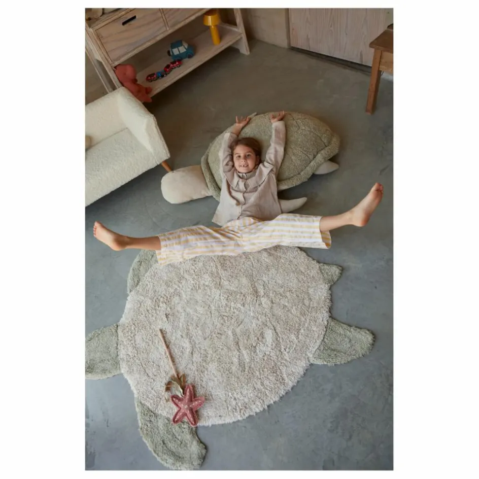 Online Lorena Canals Tapis Sea Turtle | Olive