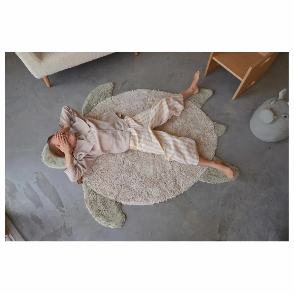 Online Lorena Canals Tapis Sea Turtle | Olive