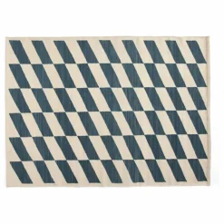 Best Hay Tapis Shift Kelim | Bleu
