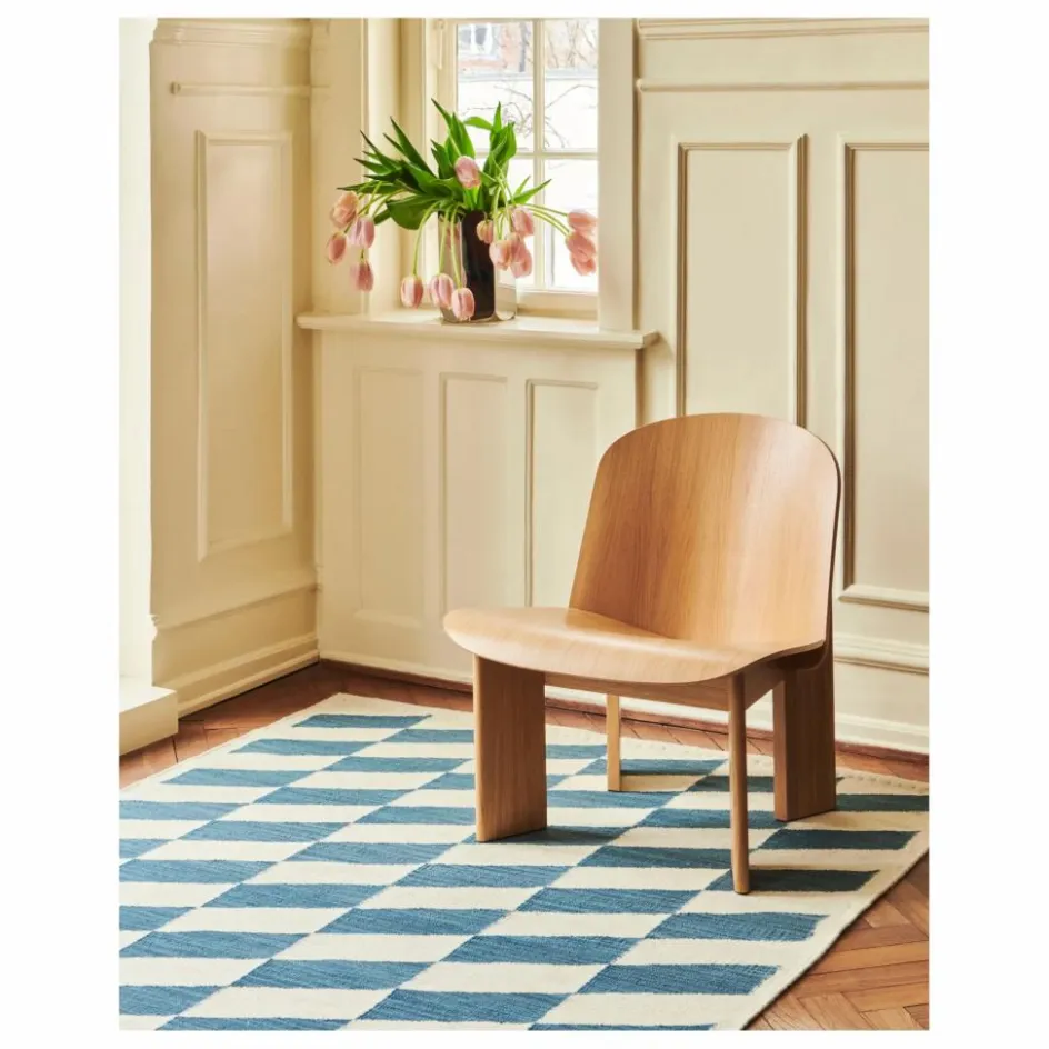 Best Hay Tapis Shift Kelim | Bleu