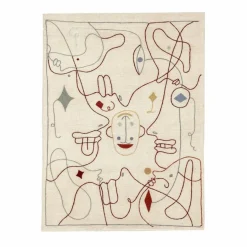 New Nanimarquina Tapis Silhouette, Jaime Hayon Multicolore