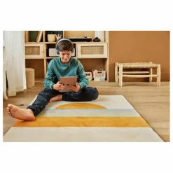 Enfant Bleuu-studio Tapis|Tapis Enfant*Tapis Sunset |