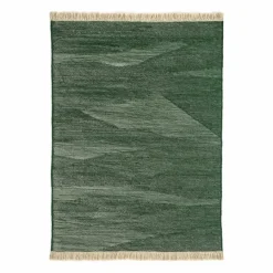 Sale Nanimarquina Tapis Telares en laine afghane | Vert sapin