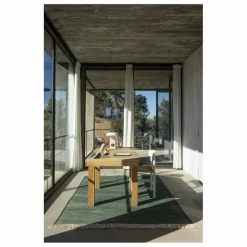 Sale Nanimarquina Tapis Telares en laine afghane | Vert sapin