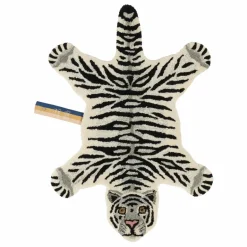Doing Goods Tapis Tigre des neiges en laine ||Enfant Tapis|Tapis Enfant