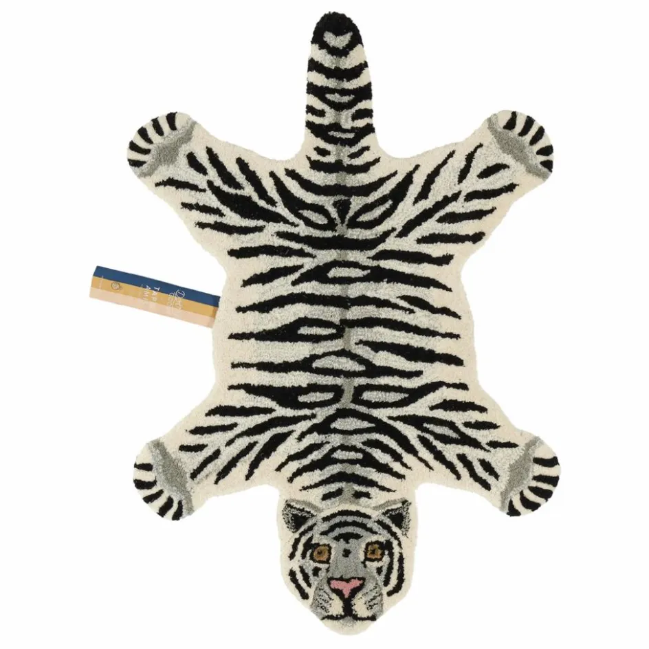 Doing Goods Tapis Tigre des neiges en laine ||Enfant Tapis|Tapis Enfant