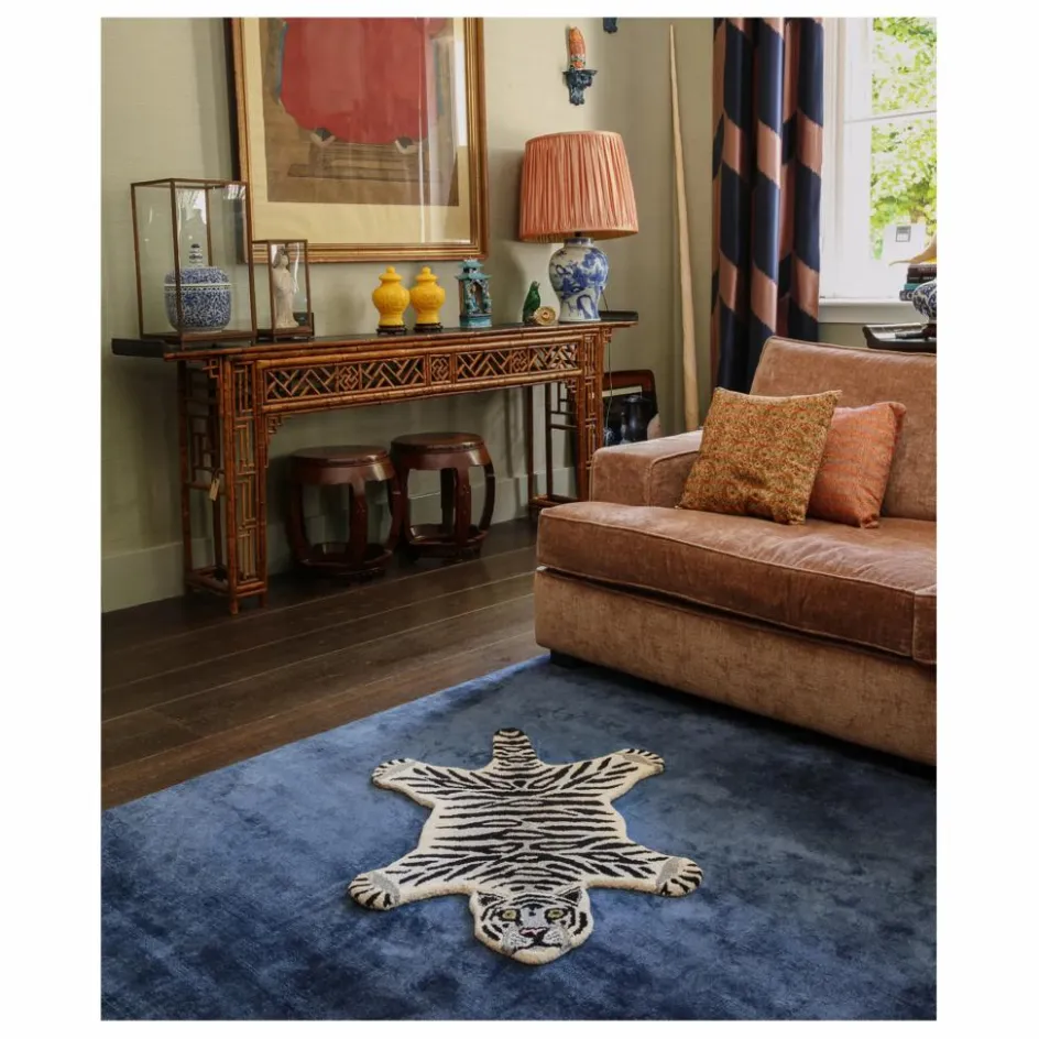 Doing Goods Tapis Tigre des neiges en laine ||Enfant Tapis|Tapis Enfant