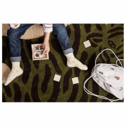 Ferm Living Kids Tapis tufté Safari Tigre 160x120 cm ||Enfant Tapis|Tapis Enfant