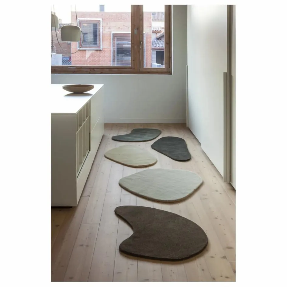 Hot Nanimarquina Tapis tufté Stone, Diego Fortunato | Ecru