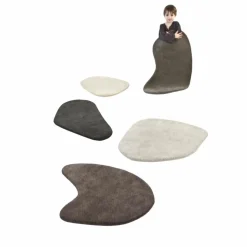 Hot Nanimarquina Tapis tufté Stone, Diego Fortunato | Ecru