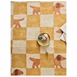 Enfant Bleuu-studio Tapis|Tapis Enfant*Tapis Walter Damier |