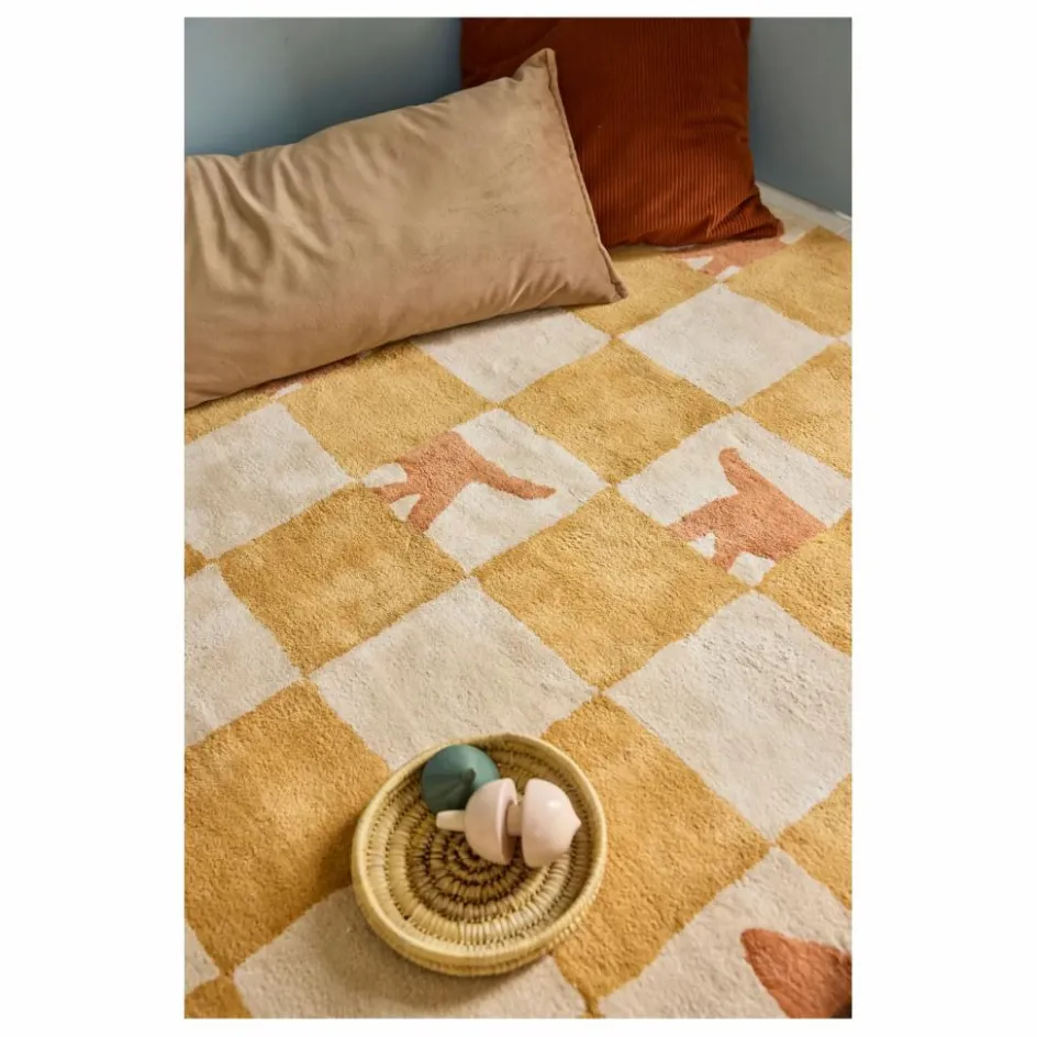 Enfant Bleuu-studio Tapis|Tapis Enfant*Tapis Walter Damier |