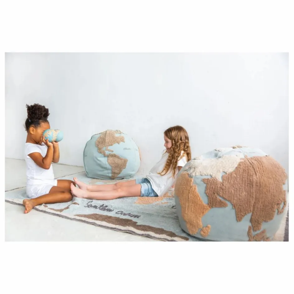 Lorena Canals Tapis World map|Enfant Tapis|Tapis Enfant