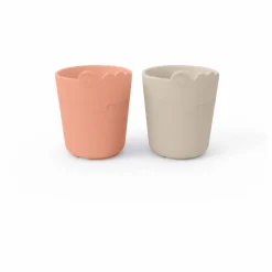 Done by deer Tasse Croco Kiddish - Set de 2 ||Enfant Vaisselle Enfant
