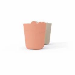Done by deer Tasse Croco Kiddish - Set de 2 ||Enfant Vaisselle Enfant