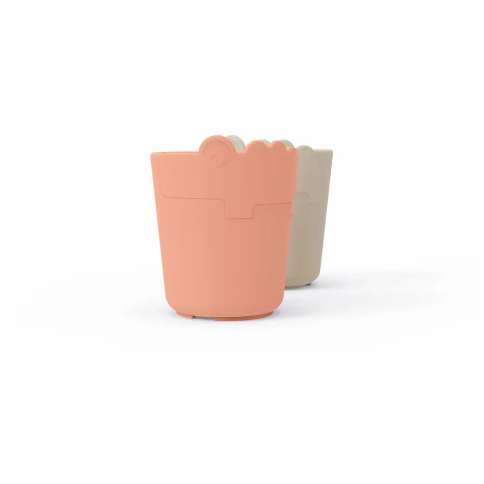 Done by deer Tasse Croco Kiddish - Set de 2 ||Enfant Vaisselle Enfant