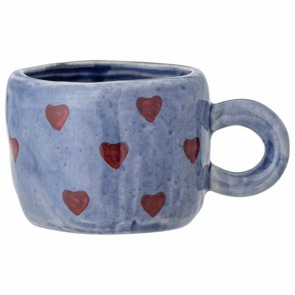 Discount Bloomingville Mini Tasse en céramique Nini | Bleu