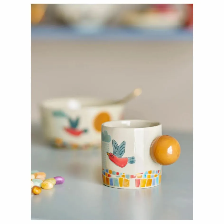 Enfant Bloomingville Mini Vaisselle Enfant*Tasse en grès Colorine