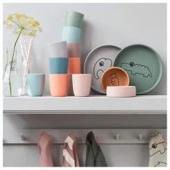 Outlet Done by deer Tasse en silicone - Set de 3 | Bleu