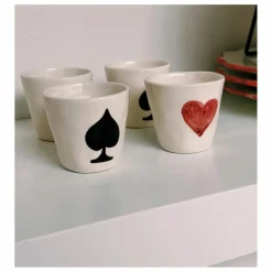 Anna + Nina Tasse espresso Ace of Spades || Art De La Table