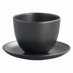 Kinto Tasse et soucoupe Pebble en porcelaine || Art De La Table