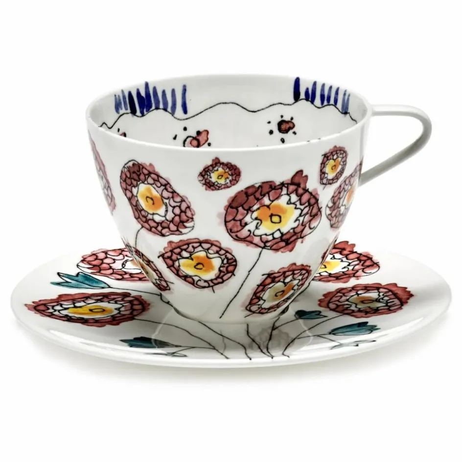 New Serax Tasse et sous-tasse à Café Anemone, for Marni - Set de 2 | Milk