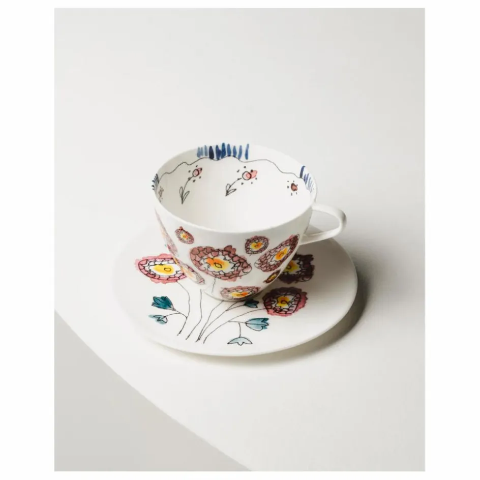 New Serax Tasse et sous-tasse à Café Anemone, for Marni - Set de 2 | Milk
