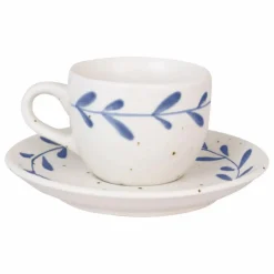 Outlet Strömshaga Tasse et sous-tasse Viola | Bleu