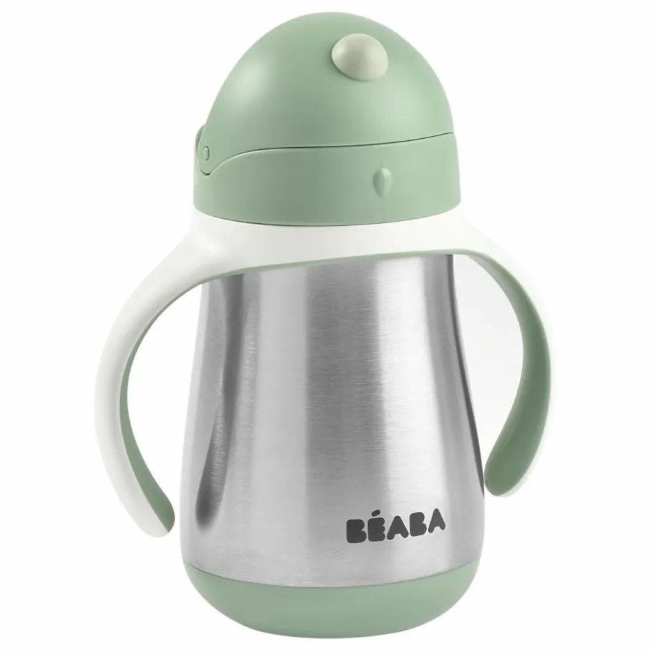 Tasse paille en inox - 250 ml | Tasses Et Gobelets D'Apprentissage|Premiers Repas