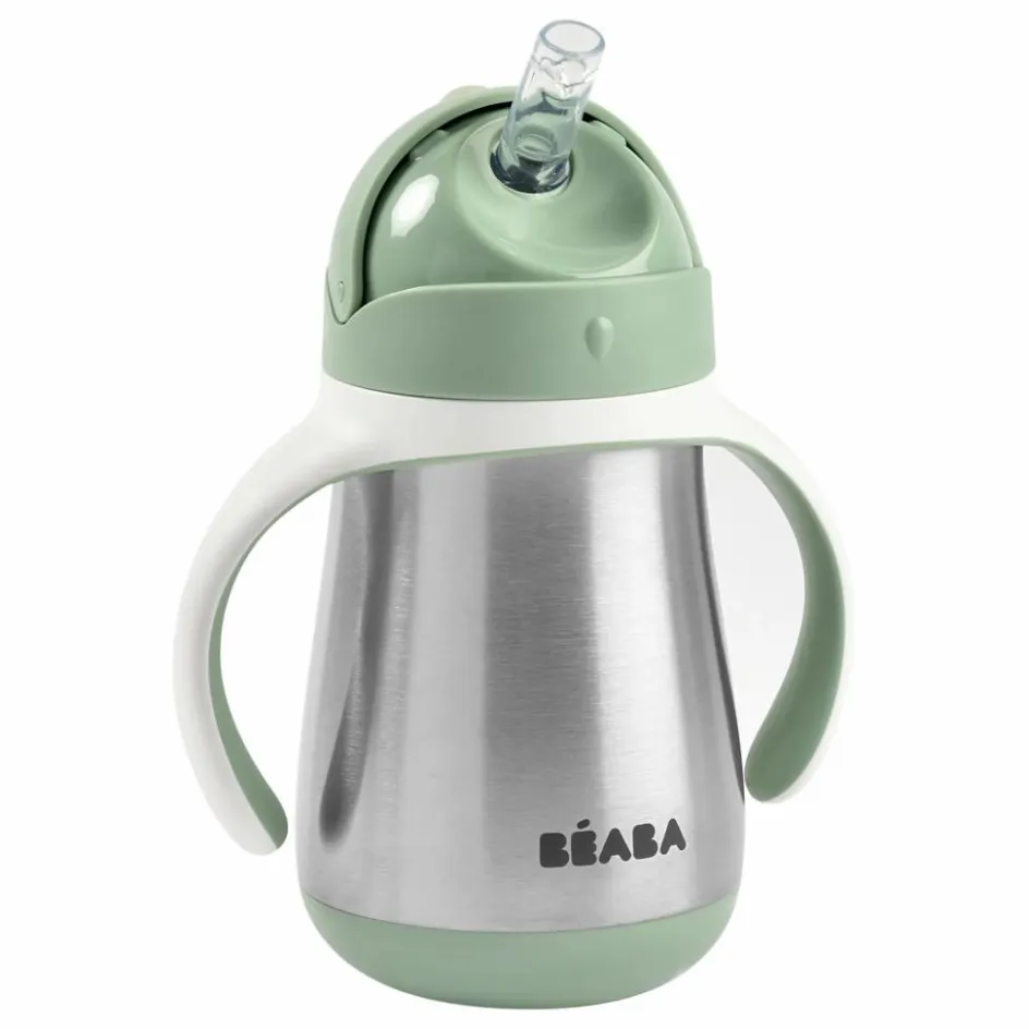 Tasse paille en inox - 250 ml | Tasses Et Gobelets D'Apprentissage|Premiers Repas