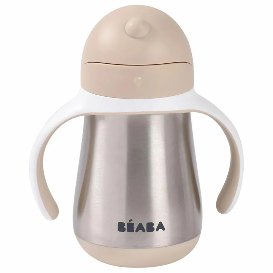 Béaba Tasse paille en inox || Tasses Et Gobelets D'Apprentissage|Premiers Repas