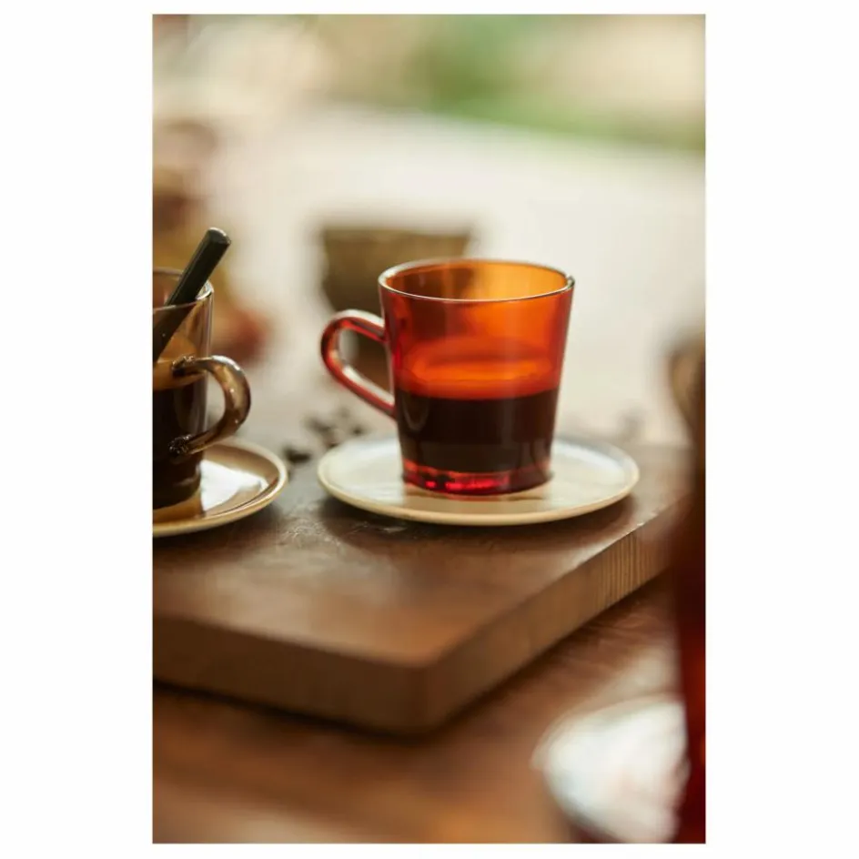 HKliving Art De La Table*Tasses à café 70's - Set de 4 |