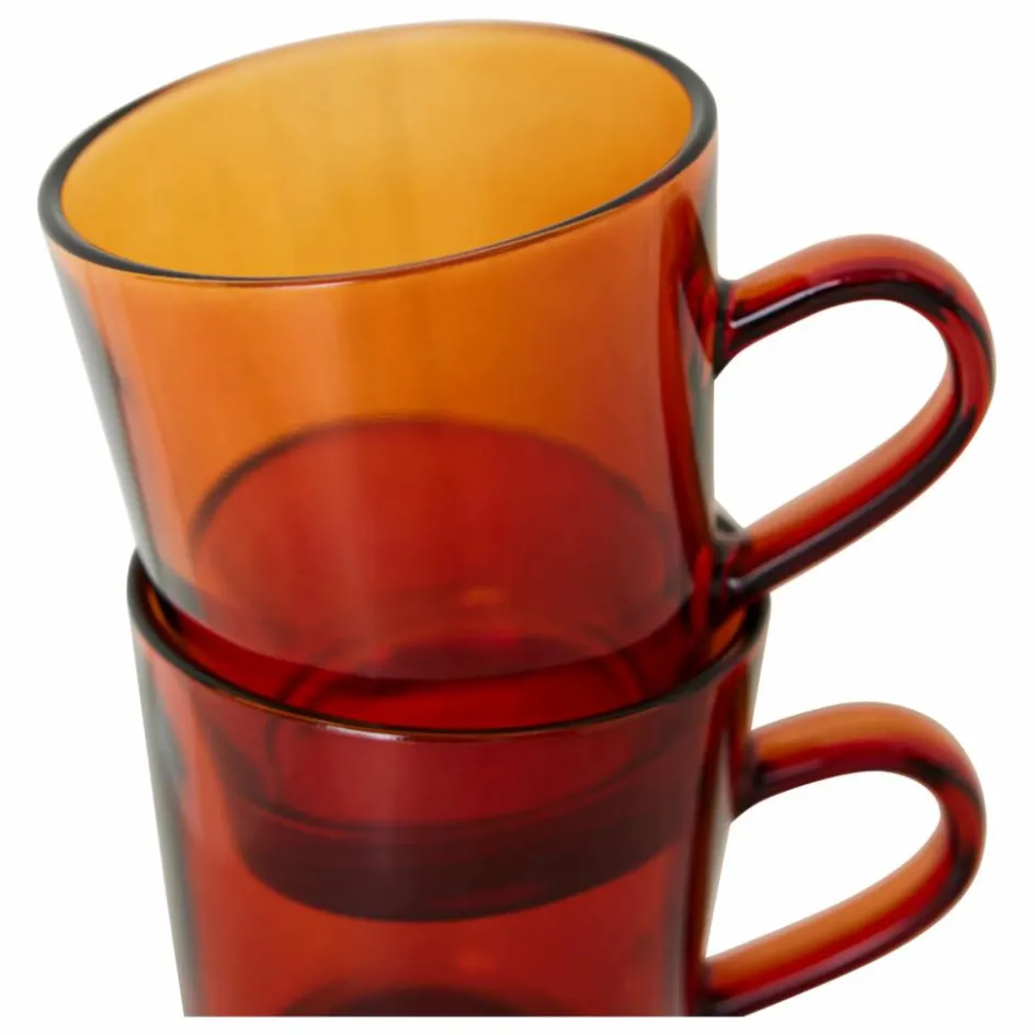 HKliving Art De La Table*Tasses à café 70's - Set de 4 |