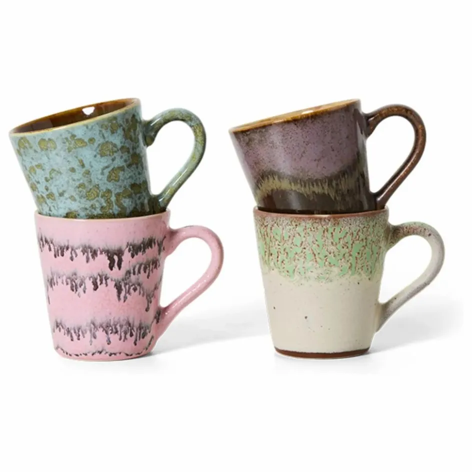 Tasses à espresso Brustalism- Set de 4 Art De La Table