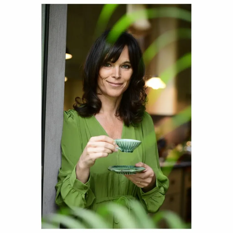 Serax Tasses à expresso Verde Lanza, Pascale Naessens - Set de 2 || Art De La Table