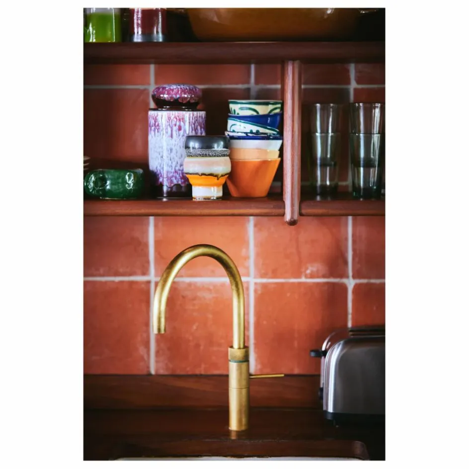 Best HKliving Tasses en grès - Set de 2 Multicolore