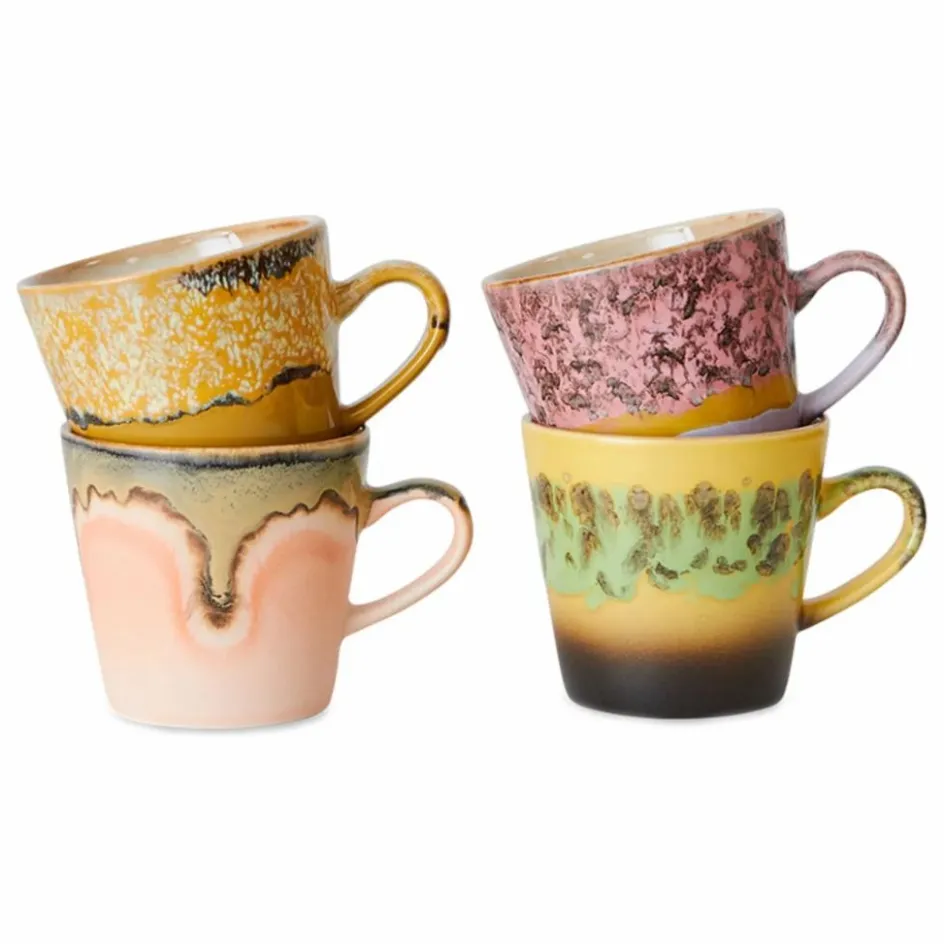 Tasses en grès - Set de 4 | Art De La Table