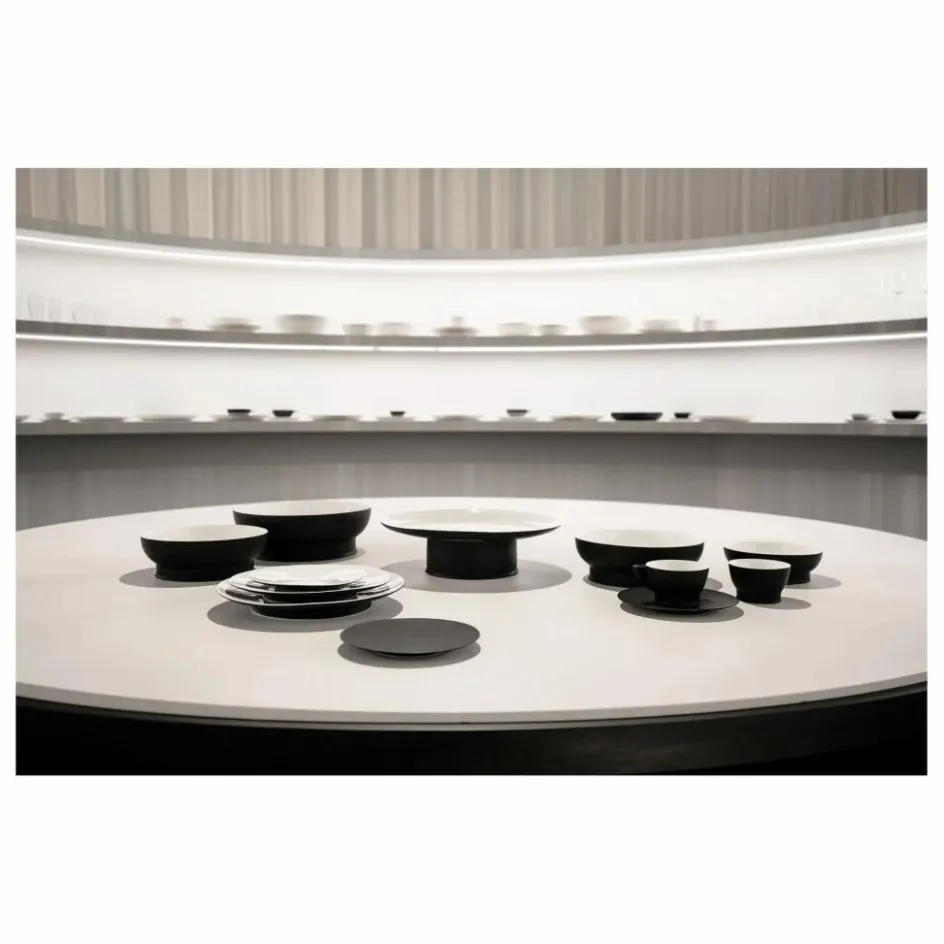 Sale Serax Tasses en porcelaine, Ann Demeulemeester - Set de 2 | Noir