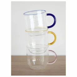 Hübsch Tasses en verre - Set de 4| Art De La Table