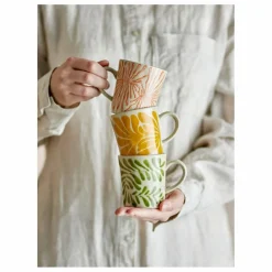 Bloomingville Art De La Table*Tasses Fauni en grès - Set de 3 |