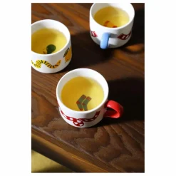 Discount &Klevering Tasses Haines - Set de 4 Multicolore