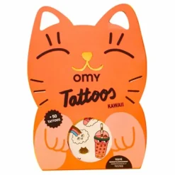 Online Omy Tatouages temporaires Kawaii | Orange