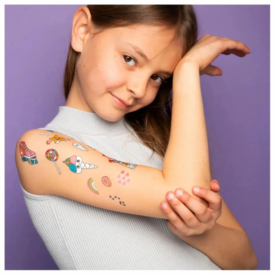 Omy Tatouages temporaires Lily ||Enfant Soins Du Corps|Soins Du Corps