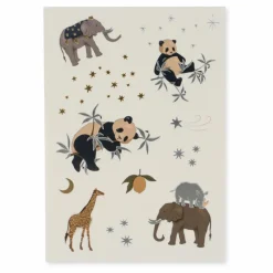 Outlet Tatouages temporaires Panda Enfant Soins Du Corps|Soins Du Corps