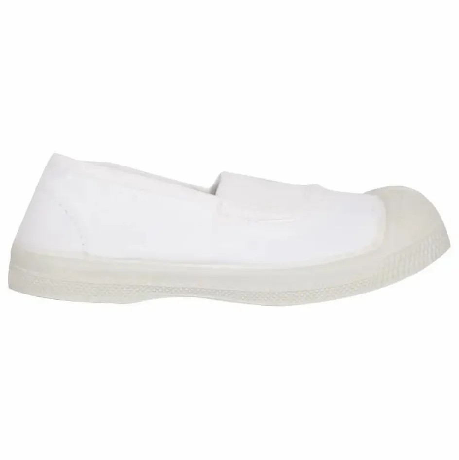 Bensimon Tennis Elastique Vegan | Blanc