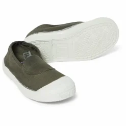 Discount Bensimon Tennis Elastique Vegan | Vert kaki