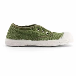 Clearance Bensimon Tennis Elly Broderie Anglaise | Khaki