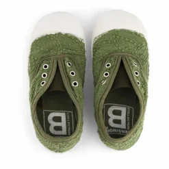 Clearance Bensimon Tennis Elly Broderie Anglaise | Khaki